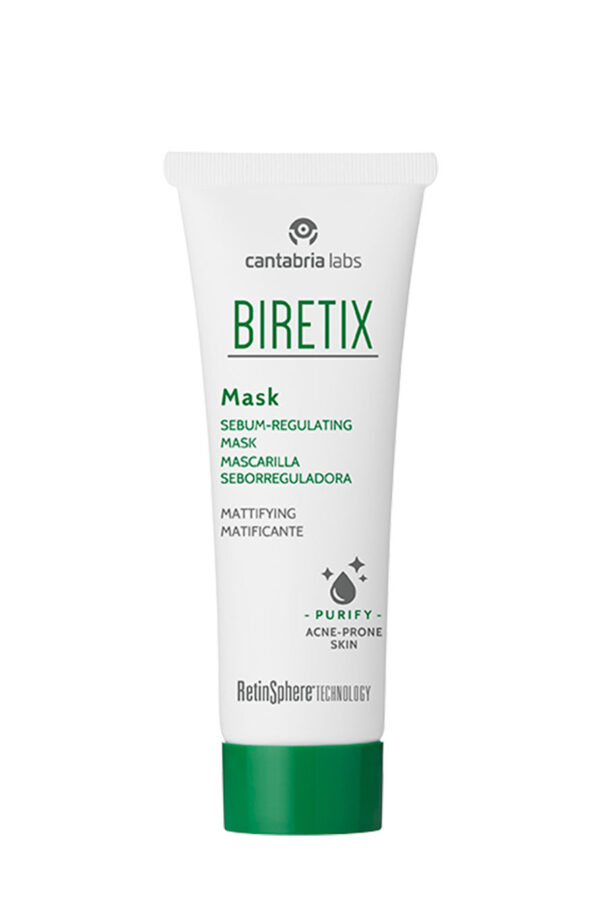 Biretix sebum-regulating face mask